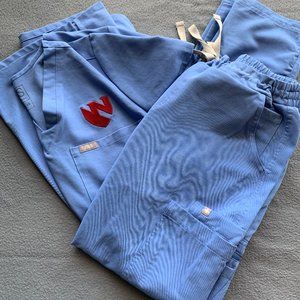 Figs Catarina Scrub Top and Yola Pant